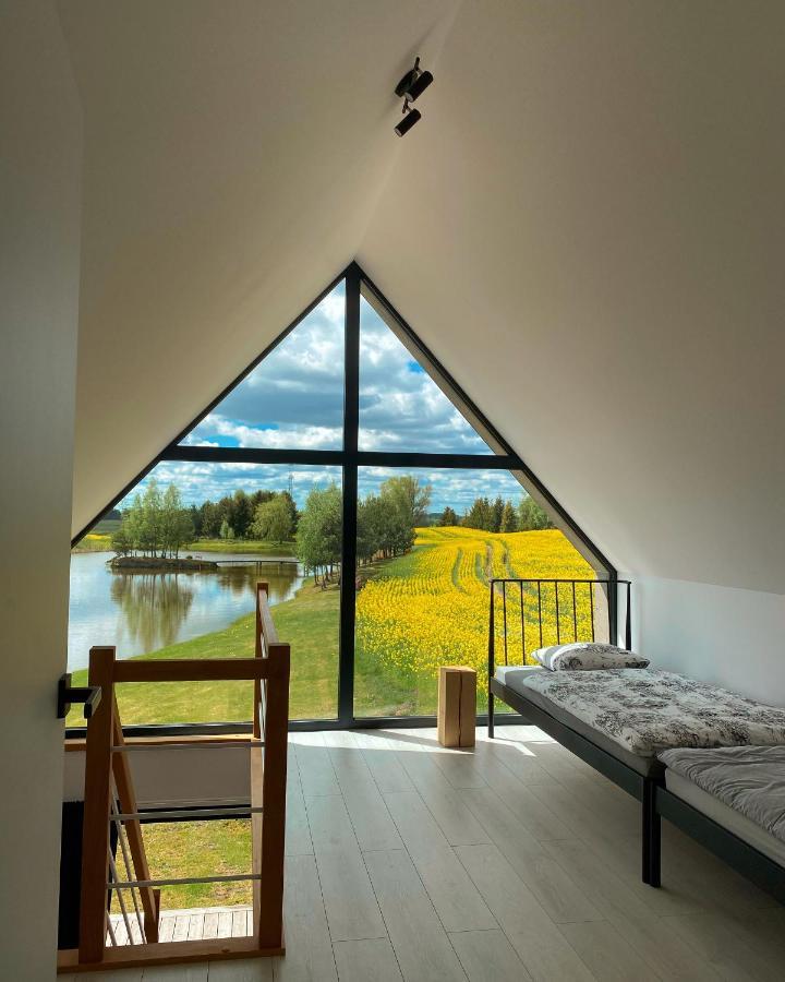 Widok Na Staw Ferienhaus *